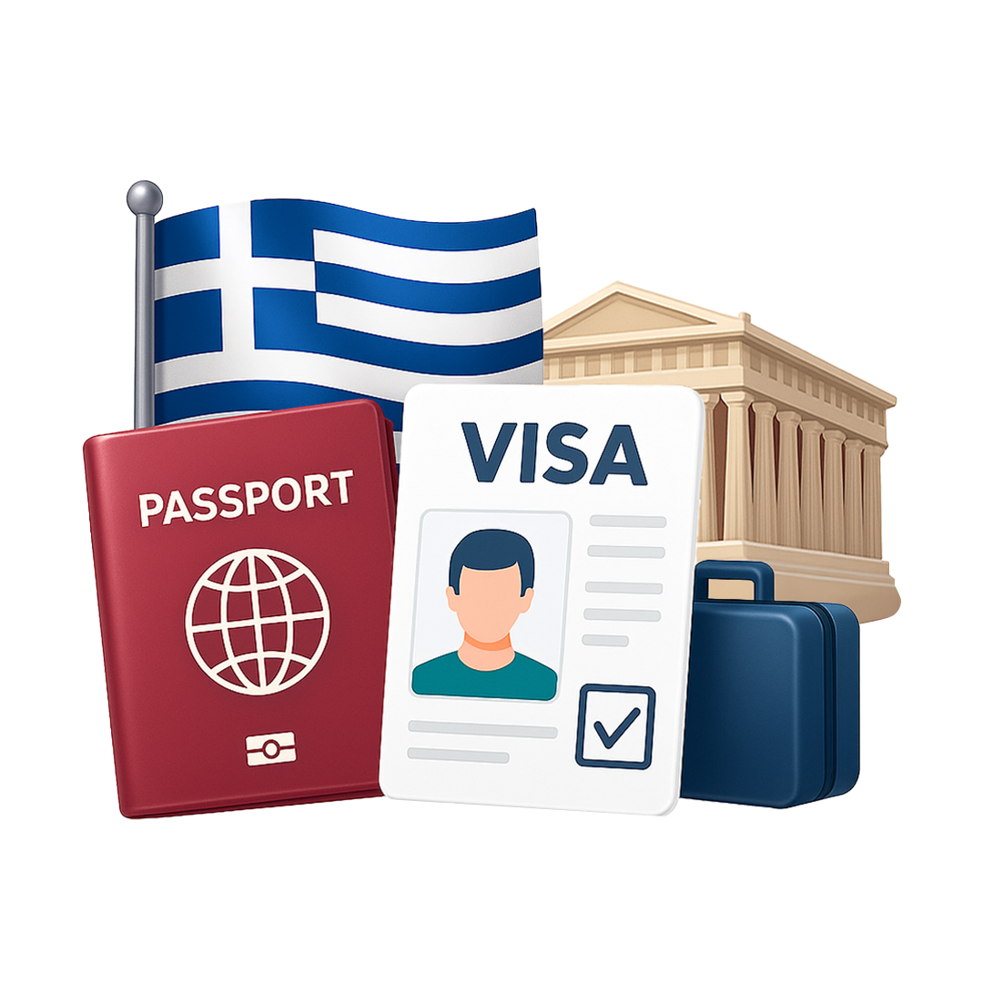 Афины visa