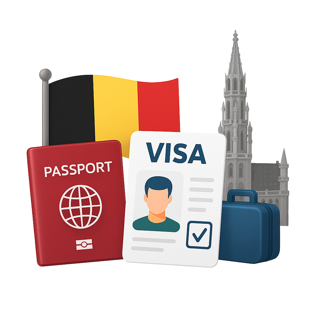 Брюссель visa