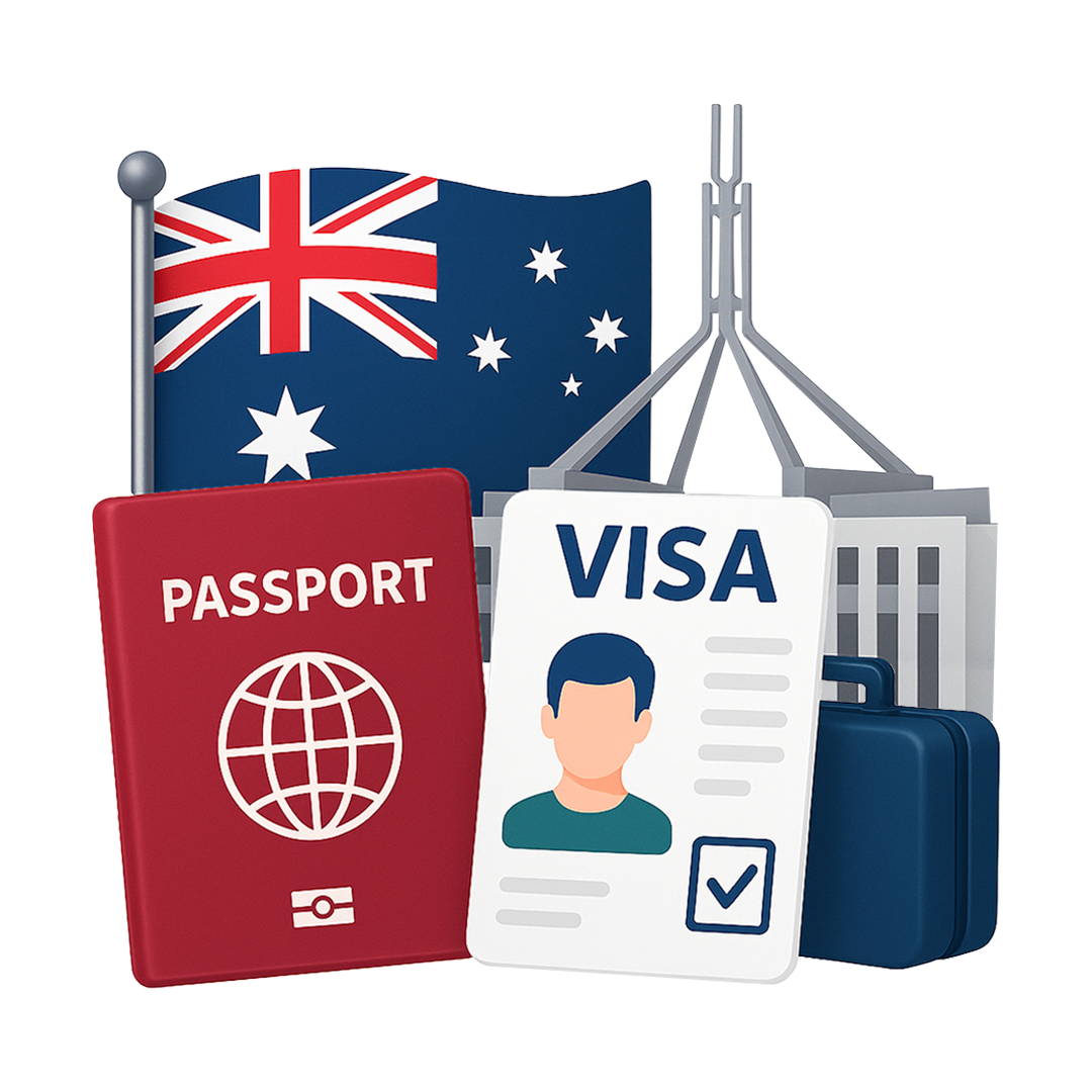 Канберра visa
