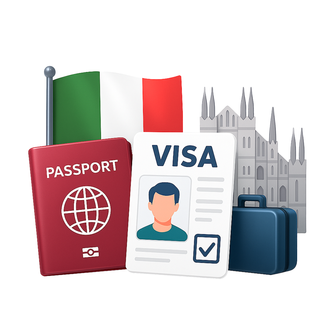 Милан visa