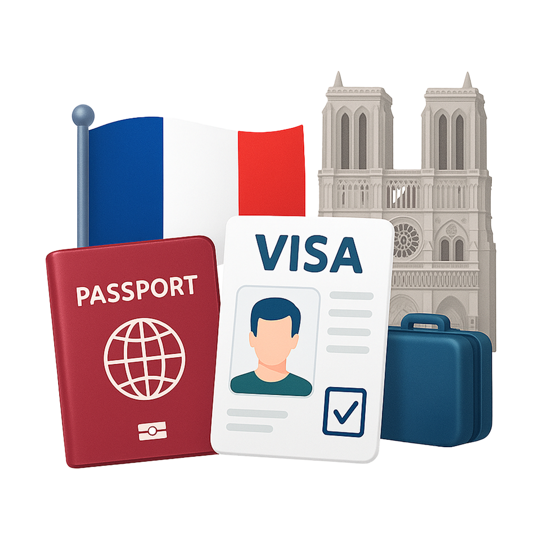 Париж visa