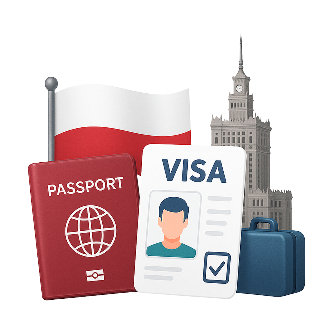 Варшава visa