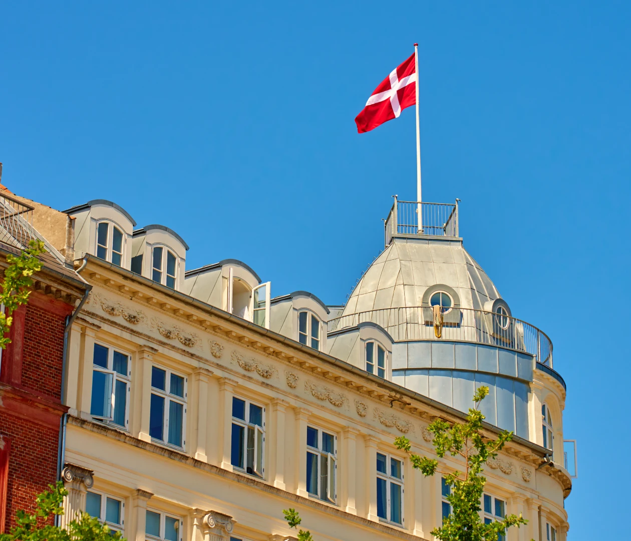 Дания visa description