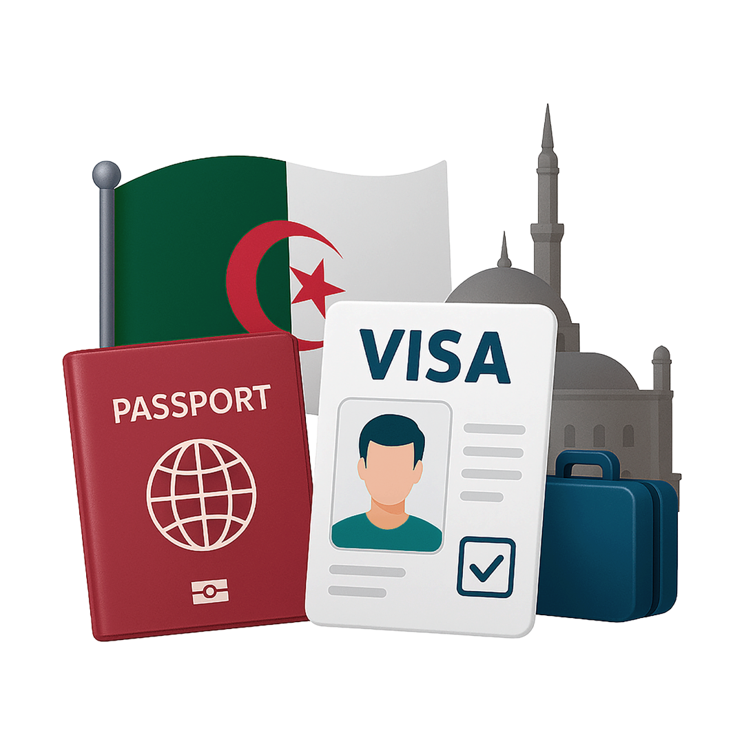 Алжир visa
