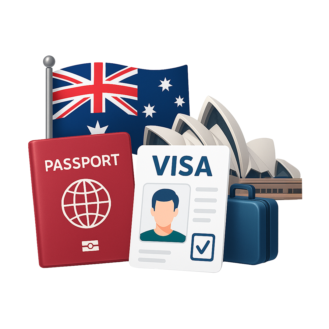 Австралия visa