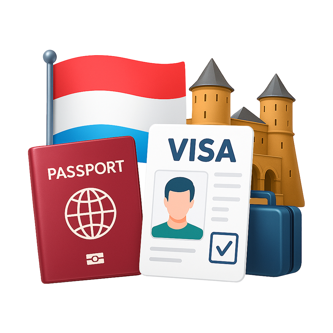 Люксембург visa