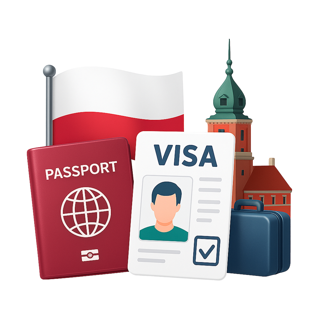 Польша visa